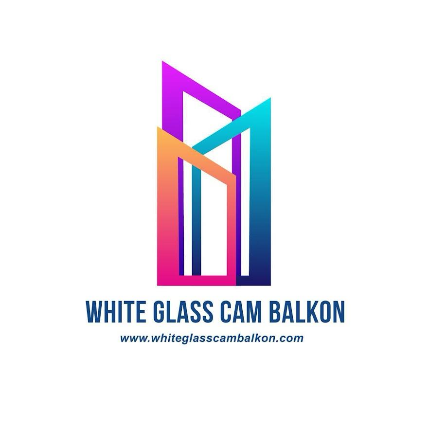 White Glass Cam Balkon